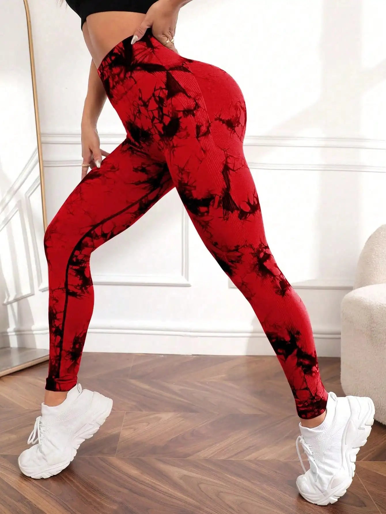 New Tie Dye High Waist Yoga gym Leggings