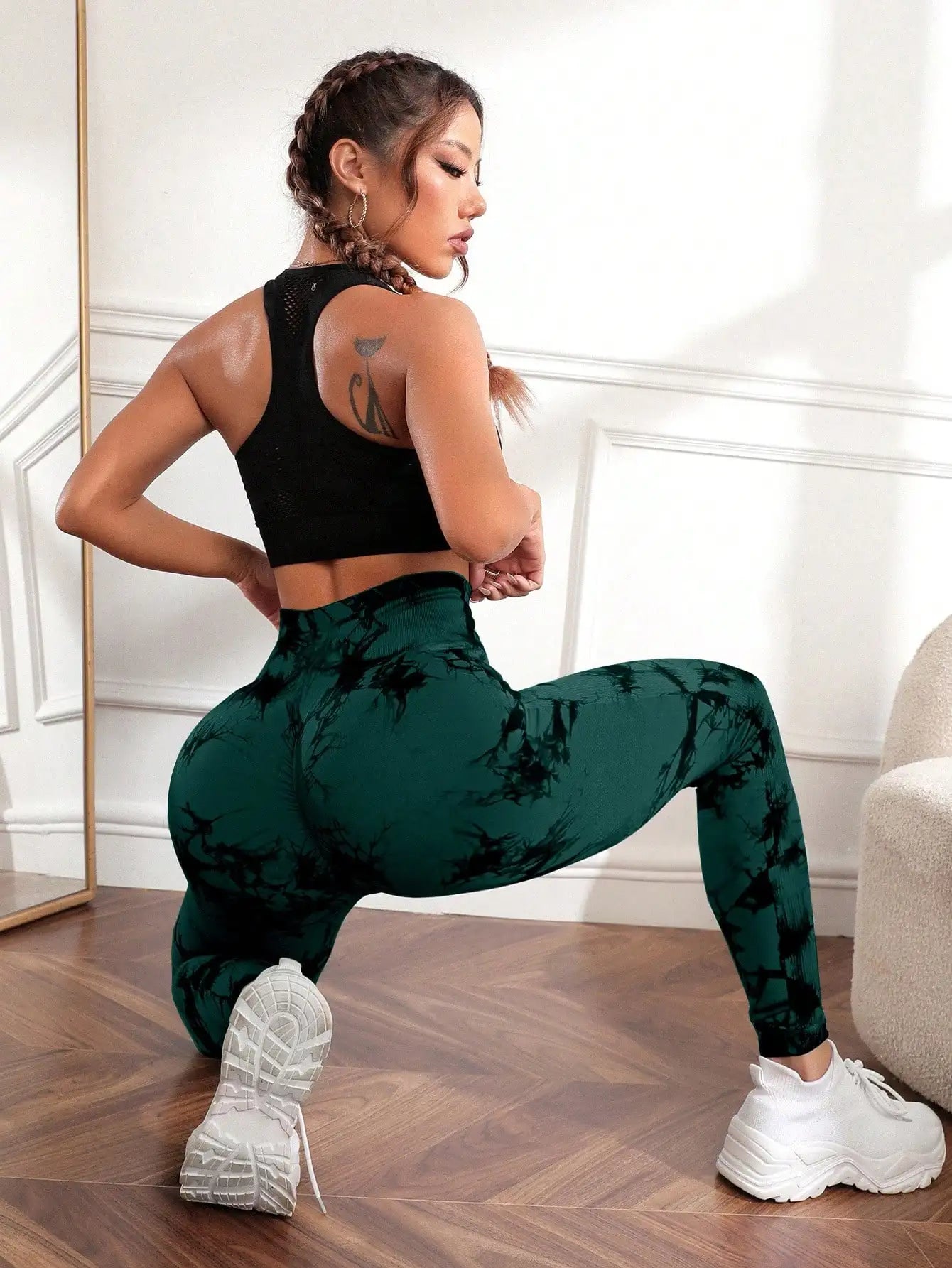 New Tie Dye High Waist Yoga gym Leggings